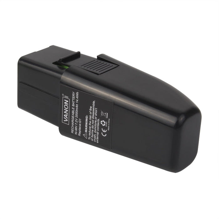 For Ontel Swivel Sweeper 7.2V Battery Replacement | G1 & G2 2.0Ah Ni-MH Battery