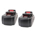For Porter Cable 18V Battery Replacement | PC18B 4.8Ah Ni-MH Battery 2 Pack