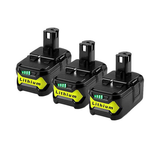 For Ryobi 18V Battery 5Ah Replacement | P108 Lithium Batteries 3 Pack