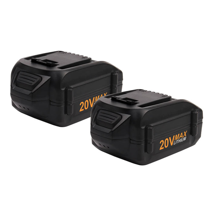 For Worx 20V Battery 5Ah Replacement | WA3520 Batteries 2 Pack