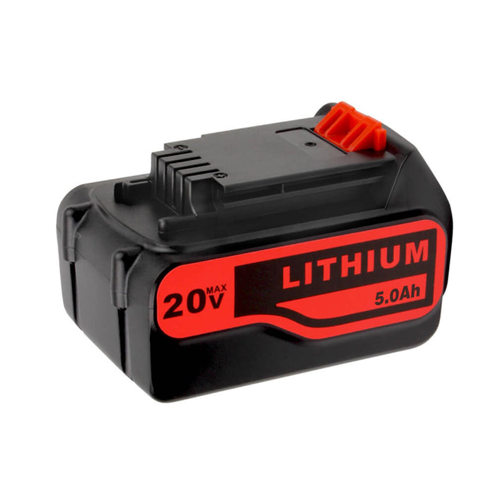 5.0Ah For Black & Decker 20V Lithium Ion Battery 20 Volt Li-Ion LBXR20 LB20  US